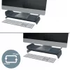 Leitz Ergo Adjustable Monitor Stand, Freestanding, 68.6 cm (27 inch), Height adjustment, Grey