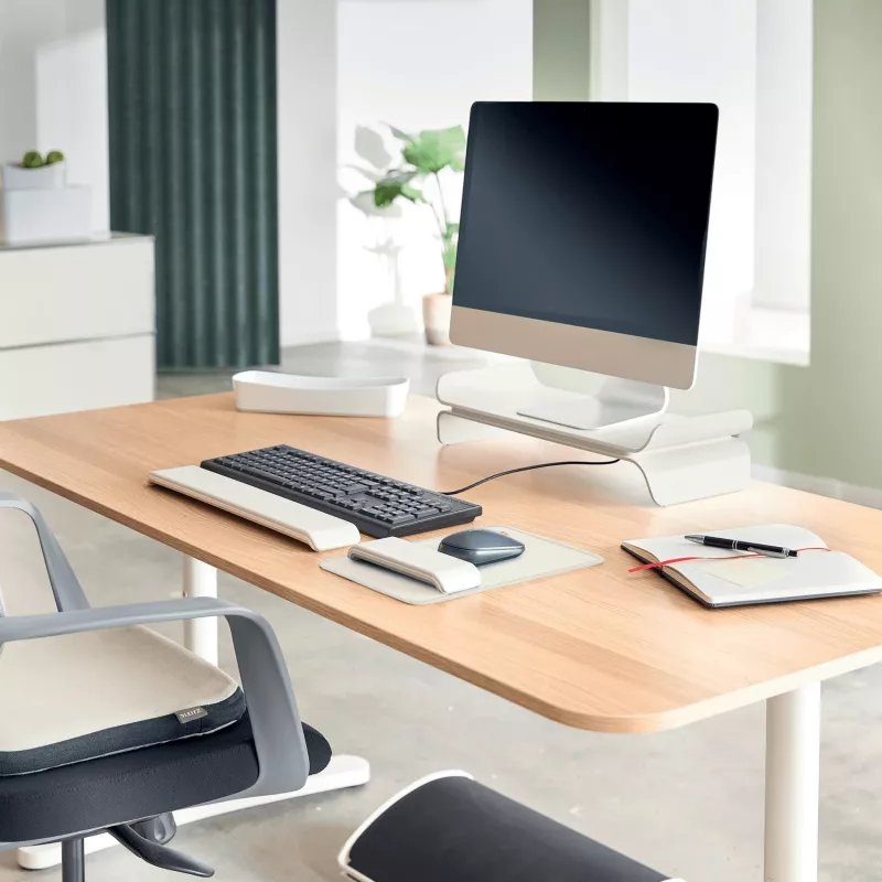 Leitz Ergo Mouse Pad with Adjustable Wrist Rest, Grey, 200 mm, 260 mm, 450 g, 1 pc(s)