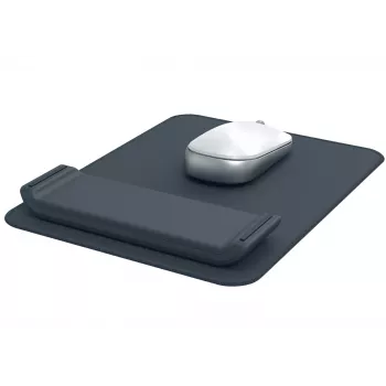 Leitz Ergo Mouse Pad with Adjustable Wrist Rest, Grey, 200 mm, 260 mm, 450 g, 1 pc(s)