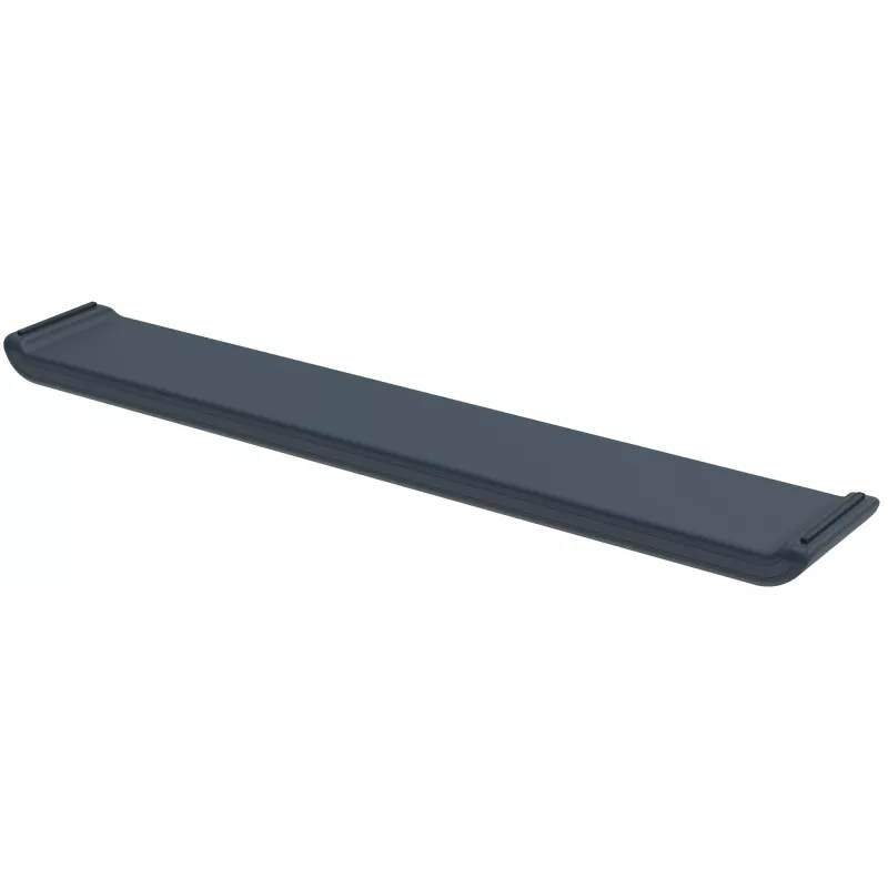 Leitz Ergo Adjustable Keyboard Wrist Rest, Dark Grey, 71 mm, 437 mm, 22 mm, 1 pc(s)