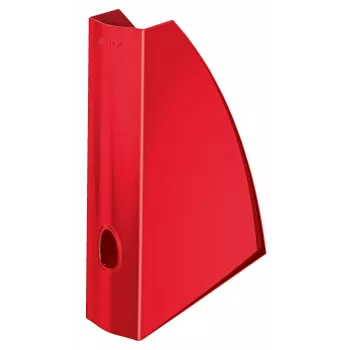 Leitz Magazine file WOW, Red, Plastic, A4, 75 mm, 258 mm, 312 mm
