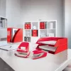 Leitz Magazine file WOW, Red, Plastic, A4, 75 mm, 258 mm, 312 mm