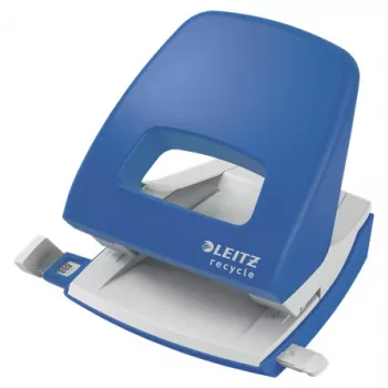 Leitz NeXXt Recycle Hole Punch, 30 sheets, Blue, Plastic, 8 cm, 5.5 mm, A6