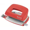 Leitz NeXXt Recycle Mini Hole Punch, 10 sheets, Red, Plastic, 8 cm, 5.5 mm, A4, A5, A6, Folio, US-Quart, 8 x 8 x 8 cm