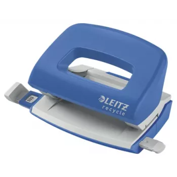 Leitz NeXXt Recycle Mini Hole Punch, 10 sheets, Blue, Plastic, 8 cm, 5.5 mm, A6