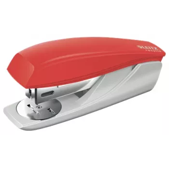 Leitz NeXXt Recycle Small Stapler, 25 sheets, Red, Standard clinch, 24/6, Plastic, 80 g/m²