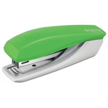 Leitz NeXXt Recycle Mini Stapler, 10 sheets, Green, Standard clinch, Plastic, 80 g/m², 3.5 cm