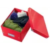 Leitz Click & Store WOW Small Storage Box, Storage box, Red, Rectangular, Carton, Monochromatic, Indoor