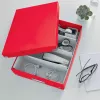 Leitz Click & Store WOW Medium Organiser Box, Storage box, Red, Rectangular, Carton, Monochromatic, Indoor