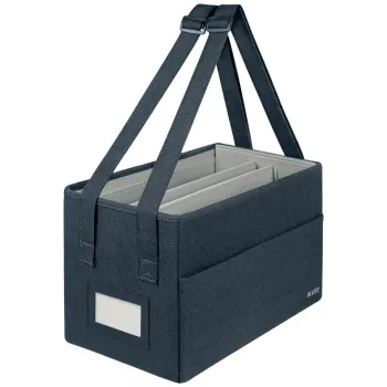 Leitz Fabric Compact Hot Desking Work Bag, Fabric, Monochromatic, Unisex, 355 mm, 200 mm, 210 mm