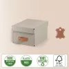 Leitz Puro Storage Box with lid, small, 7L, 100% recycled card, pack of 2