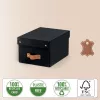 Leitz Puro Storage Box with lid, small, 7L, 100% recycled card, pack of 2