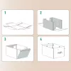 Leitz Puro Storage Box with lid, medium, 17L, 100% recycled card, pack of 2