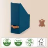 Leitz Puro Magazine File, 100% recycled card, pack of 2, Blue, Carton, 100 mm, 260 mm, 310 mm, 310 g