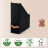 Leitz Puro Magazine File, 100% recycled card, pack of 2, Black, Carton, 100 mm, 260 mm, 310 mm, 310 g