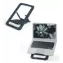 Leitz Ergo Aluminium Ultra-Flat Adjustable Laptop Stand, Laptop & tablet arm, Dark Grey, Aluminium, 25.4 cm (10 inch), 43.2 cm (17 inch), 25.4 cm (10 inch)