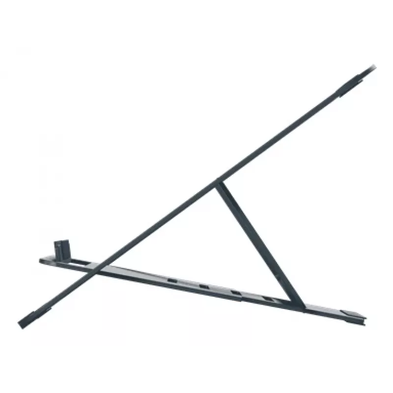 Leitz Ergo Aluminium Ultra-Flat Adjustable Laptop Stand, Laptop & tablet arm, Dark Grey, Aluminium, 25.4 cm (10 inch), 43.2 cm (17 inch), 25.4 cm (10 inch)