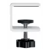 Leitz Ergo Small Pegboard Desk Organiser, 42x25 cm, MDF, Recycled plastic, Rubber, White, Clamp mount, Letter, Paper, Picture, 450 x 61 x 330 mm, 450 mm