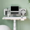 Leitz Ergo Pegboard Desk Organiser with laptop holder, 80x25 cm