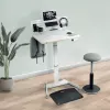 Leitz Ergo Pegboard Desk Organiser with laptop holder, 80x25 cm