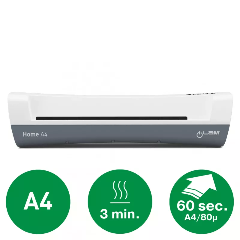 Leitz iLAM Home 4-in-1 A4 Laminator Set, 24 cm, Hot laminator, 300 mm/min, 0.4 mm, A4, 100 µm