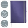 Leitz Style Notebook A4 ruled with hardcover, Monochromatic, Blue, A4, 80 sheets, 100 g/m², Lined paper