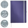 Leitz Style Notebook A4 squared with hardcover, Monochromatic, Blue, A4, 80 sheets, 100 g/m², Squared paper