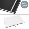 Leitz Style Notebook A4 squared with hardcover, Monochromatic, Black, A4, 80 sheets, 100 g/m², Squared paper