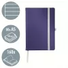 Leitz Style Notebook A5 ruled with hardcover, Monochromatic, Blue, A5, 80 sheets, 100 g/m², Lined paper