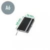Leitz Style Notebook A6 squared with hardcover, Monochromatic, Black, A6, 80 sheets, 100 g/m², Squared paper