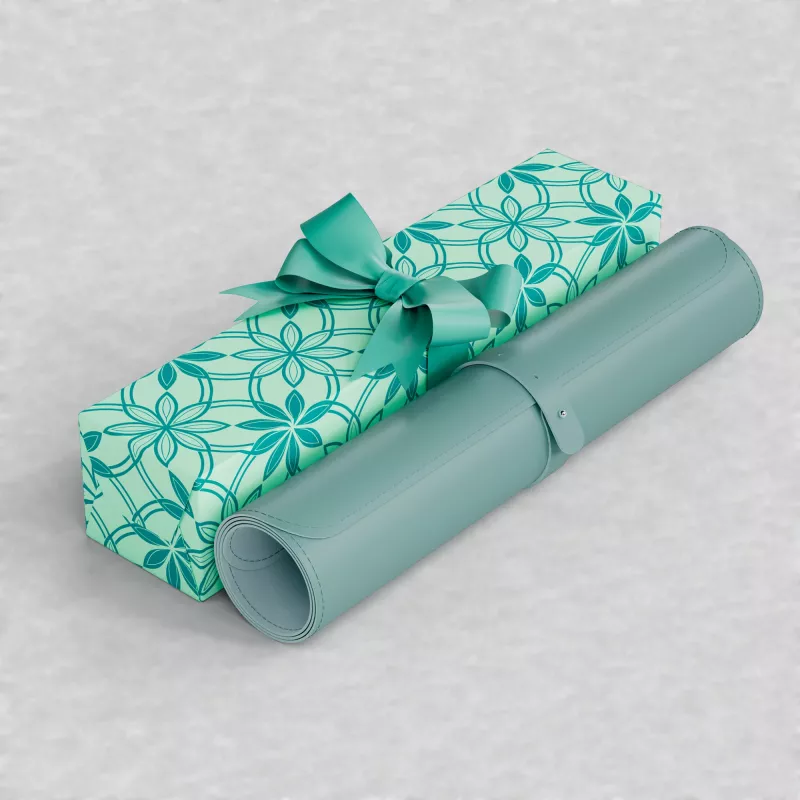 Leitz Large Desk Mat, Mint colour, Polyvinyl chloride (PVC), 400 mm, 800 mm, 2 mm, 350 g