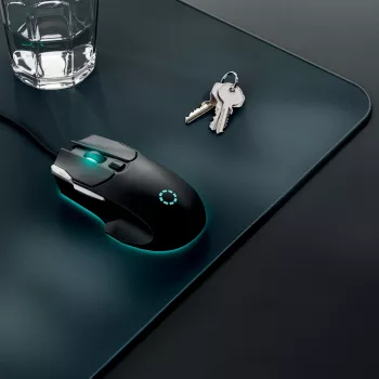 Leitz Extra Large Gaming Mat, Dark Grey, Polypropylene (PP), 400 mm, 1000 mm, 3 mm, 800 g