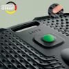 Leitz Ergo Active ergonomic anti-fatigue standing mat, Rectangular, Black, Polyurethane, Bubble, China, 605 x 681 mm