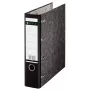 Leitz Double Mechanism Lever Arch File Classic Marbled, 2 x A5, Carton, Black, Textured surface, 1000 sheets, 80 g/m²