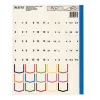Leitz 12760000 tab index Blank tab index Plastic Grey