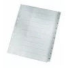 Leitz 12800000 tab index Numeric tab index Cardboard Grey