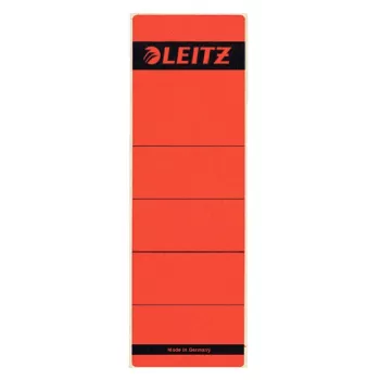 Leitz 16420025 self-adhesive label Rectangle Red 10 pc(s)