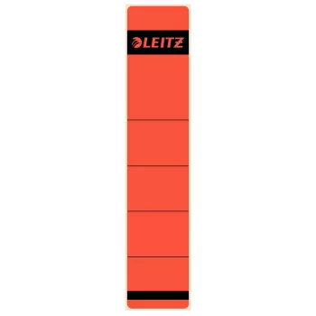 Leitz 16430025 self-adhesive label Rectangle Red 10 pc(s)