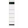 Leitz 16431085 self-adhesive label Rectangle Grey