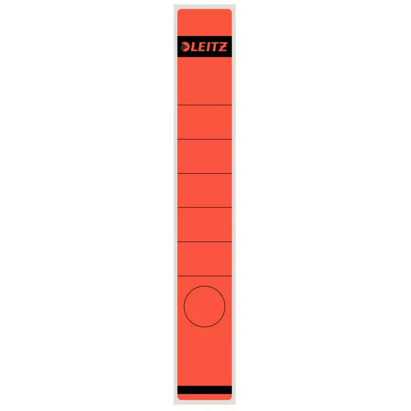 Leitz 16480025 self-adhesive label Rectangle Red 10 pc(s)
