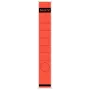 Leitz 16480025 self-adhesive label Rectangle Red 10 pc(s)