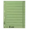 Leitz 16580055 tab index Numeric tab index Cardboard Green