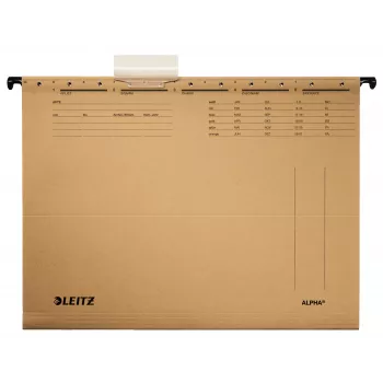 Leitz ALPHA hanging folder Cardboard A4 Brown