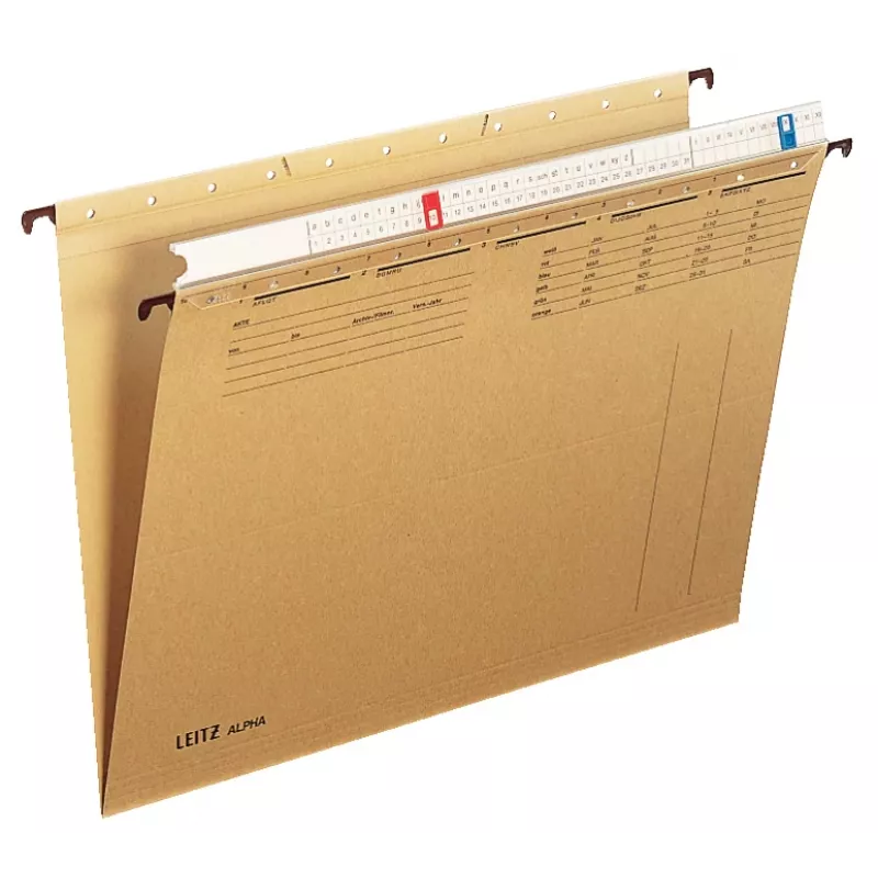 Leitz Alpha hanging folder Cardboard A4 Brown