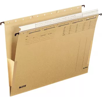 Leitz Alpha hanging folder Cardboard A4 Brown