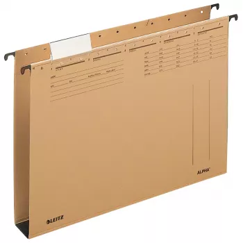 Leitz ALPHA hanging folder Cardboard A4 Brown