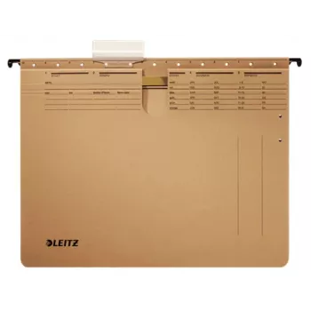 Leitz Alpha hanging folder Cardboard, Polypropylene (PP) A4 Brown
