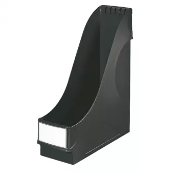 LEITZ Standing File Holder Extra Wide, A4, Polystyrene, Black, Capacity 92mm (2425-00-95)
