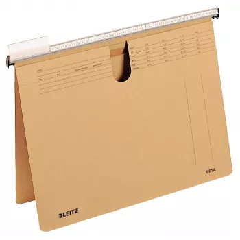 Leitz Beta hanging folder Cardboard A4 Brown