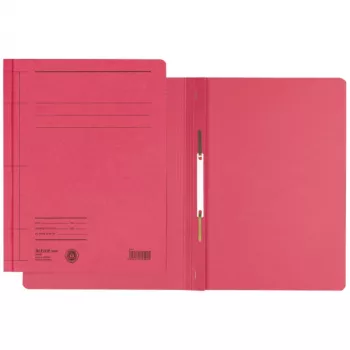 Leitz Rapid Flat File Folder, A4, Manila Cardboard, Red (30000025)